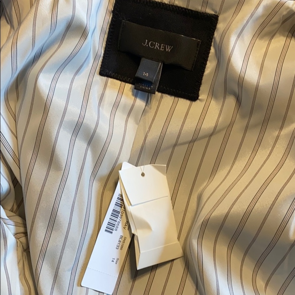J Crew NWT Rhodes blazer 14 Italian wool - Picture 8 of 9